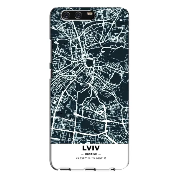Чехол с принтом «Львов» для Huawei P10 Plus (VKY)