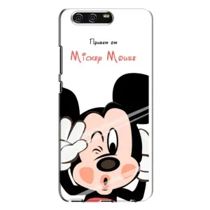 Міккі Маус чохол для Huawei P10 Plus, VKY (AlphaPrint - Мультяшні) (Маус Міккі)