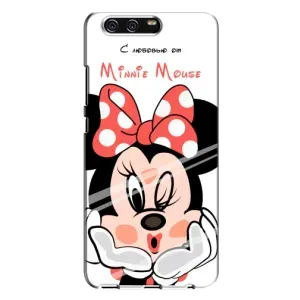 Міккі Маус чохол для Huawei P10 Plus, VKY (AlphaPrint - Мультяшні) (Маус Мінні)