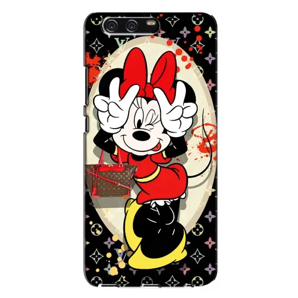 Чехол с принтом «Минни peace» для Huawei P10 Plus (VKY)