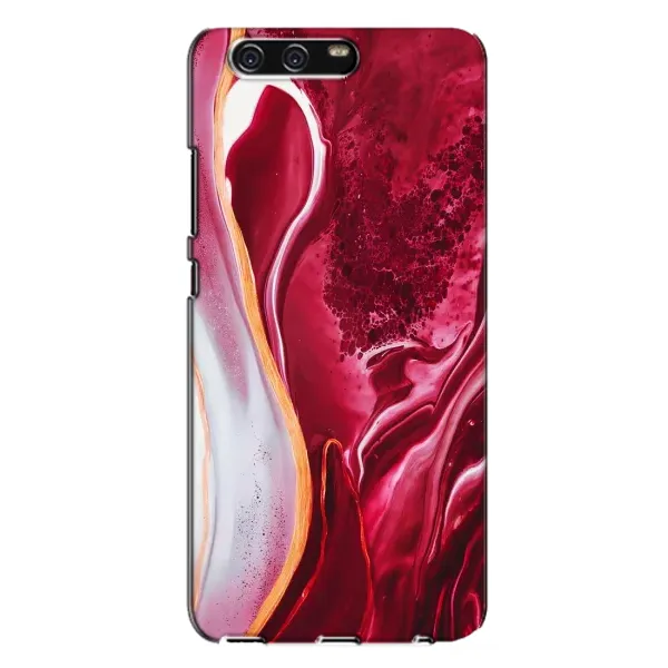 Чохол з принтом «Мрамор червоний» для Huawei P10 Plus (VKY)
