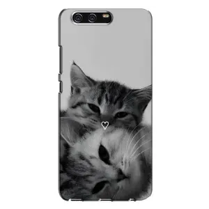Чохол з принтом «Пара котів» для Huawei P10 Plus (VKY)