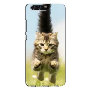 Чохли з Котиками для Huawei P10 Plus, VKY (VPrint) (Прижок кота)