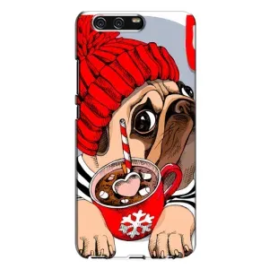 Чохли з собаками для Huawei P10 Plus, VKY (VPrint) (Песик в шапці)