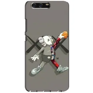 Чехлы для Huawei P10, VTR - Bearbrick Louis Vuitton (PREMIUMPrint) (Беарбрик Джордан)
