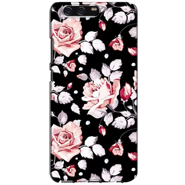 Чехол с принтом «Цветочки на черном» для Huawei P10 (VTR) Чехол с принтом «Цветочки на черном» для Huawei P10 (VTR)