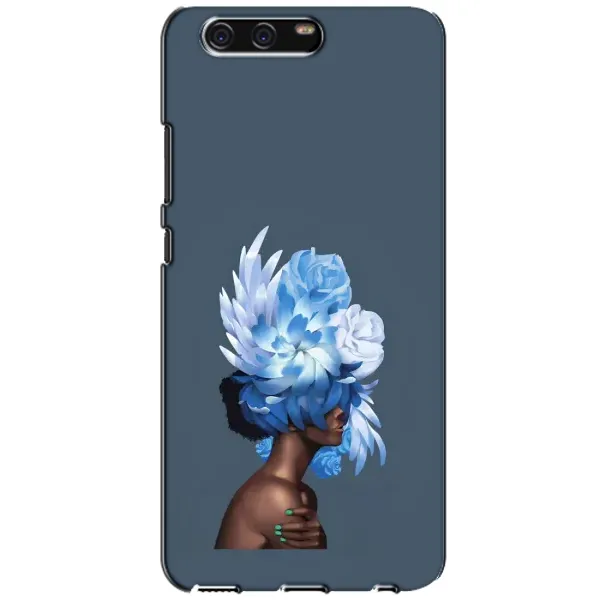 Чохол з принтом «Квіти на голові» для Huawei P10 (VTR)
