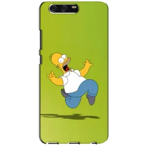 Чехол с Симпсонами для Huawei P10, VTR (VPrint) (Гомер Симпсон)