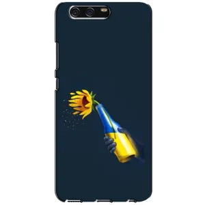 Чехол для Патриота Украины Huawei P10, VTR - (AlphaPrint) (Коктейль молотова)