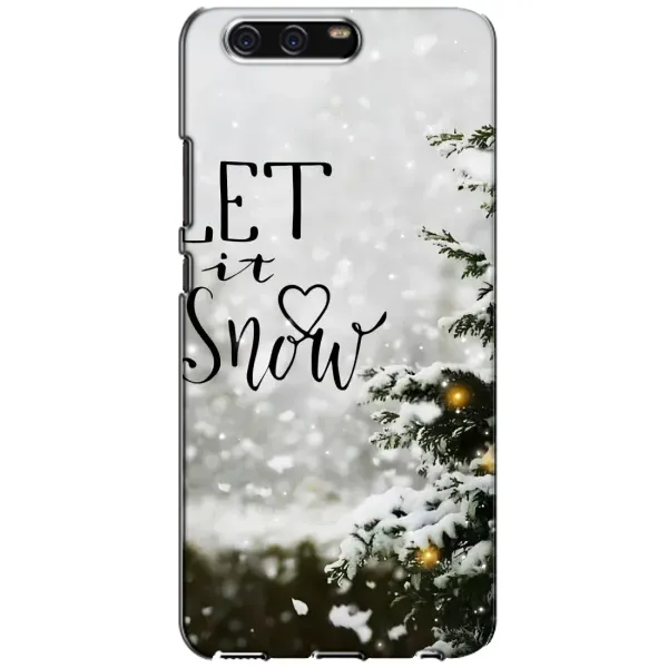 Чохол з принтом «Let it snow» для Huawei P10 (VTR)