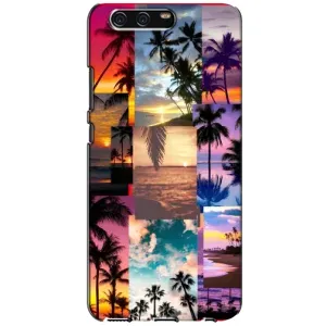 Силиконовый чехол с КАРТИНКАМИ лето для Huawei P10, VTR (AlphaPrint) (Летний отпуск)