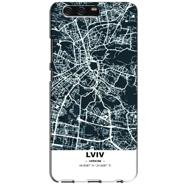 Чехол с принтом «Львов» для Huawei P10 (VTR)
