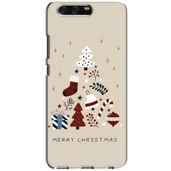 Чохол з принтом «Merry Christmas» для Huawei P10 (VTR)