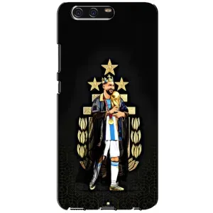 Чехлы для Huawei P10, VTR (Leo чемпион) (AlphaPrint) (Месси Король)