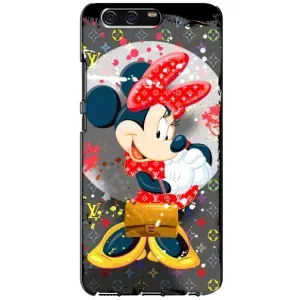 Чехол Disney Mouse Huawei P10, VTR (PREMIUMPrint) (Minni с бантиком)