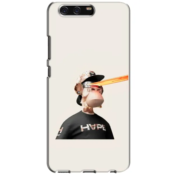 Чехол с принтом «обезьяна NFT в очках» для Huawei P10 (VTR)