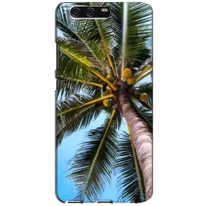 Силиконовый чехол с КАРТИНКАМИ лето для Huawei P10, VTR (AlphaPrint) (Пальма)