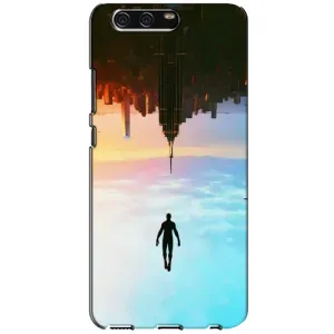 Чехол с человеком пауком для Huawei P10, VTR - (AlphaPrint) (Паук человек)