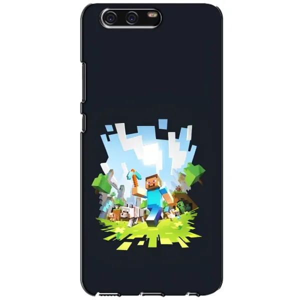 Чехол с принтом «персонажи Minecraft» для Huawei P10 (VTR)