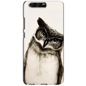 Чехол с птицами на Huawei P10, VTR (VPrint) (Сова)