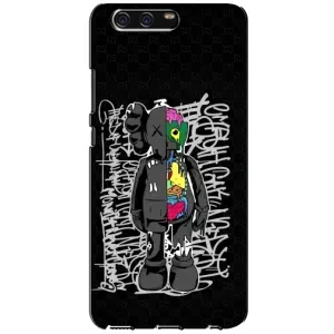 Чехлы для Huawei P10, VTR - Bearbrick Louis Vuitton (PREMIUMPrint) (Стиль Bearbrick)