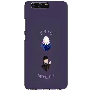 Чехлы Венсдей на Huawei P10, VTR Уэнсдей (AlphaPrint) (Уэнздей и подруга)