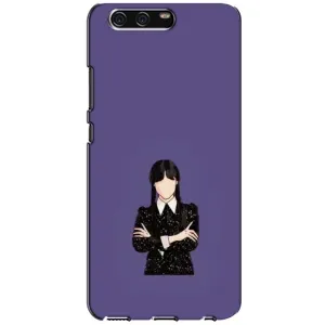 Чехлы Венсдей на Huawei P10, VTR Уэнсдей (AlphaPrint) (Уэнздей в черном)