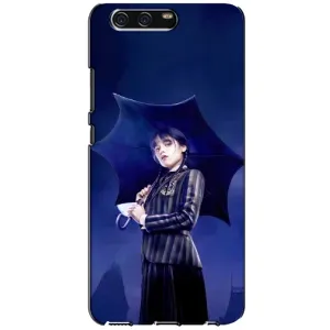 Силиконовый чехол с картинкой для Huawei P10, VTR (Венсдей)