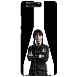 Чехлы Венсдей на Huawei P10, VTR Уэнсдей (AlphaPrint) (W-Wednesday)