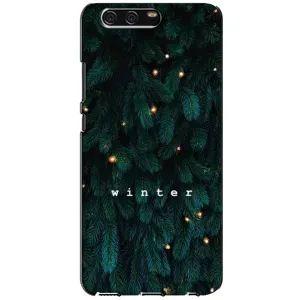 Новогодние, Праздничные Чехлы для Huawei P10, VTR - 2024 год (Winter)