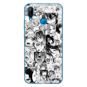 Чехлы Персонажи Аниме Наруто для Huawei P20 Lite (2019) (AlphaPrint) (Ahegao manga)