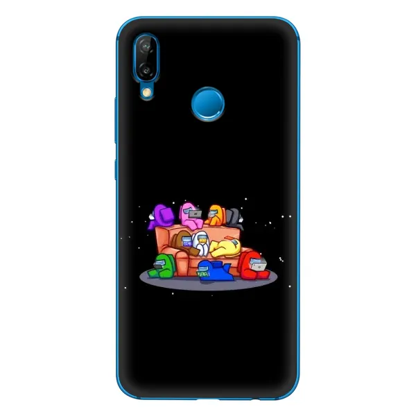 Чехол с принтом «Амонг-ас» для Huawei P20 Lite (2019)