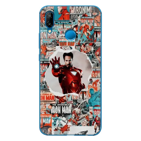 Чехол с принтом «Айронмен» для Huawei P20 Lite (2019)