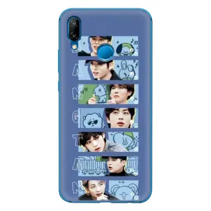 Чехлы BTS для Huawei P20 Lite (2019) (AlphaPrint) (Bangtan)