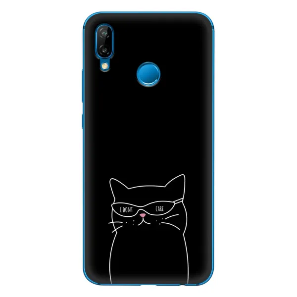 Чохол з принтом «Байдужий кіт» для Huawei P20 Lite (2019) Чохол з принтом «Байдужий кіт» для Huawei P20 Lite (2019)