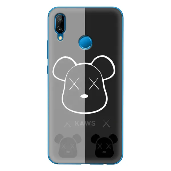 Чехол с принтом «БеарБрик глаза» для Huawei P20 Lite (2019)