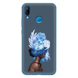 Чехлы (ART) Цветы на Huawei P20 Lite (2019) (VPrint) (Цветы на голове)