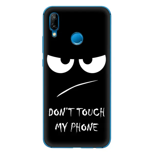 Чехол с принтом «Dont Touch» для Huawei P20 Lite (2019)