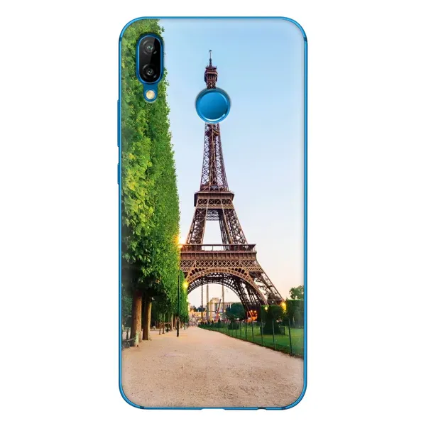 Чехол с принтом «Дорога в Париж» для Huawei P20 Lite (2019)