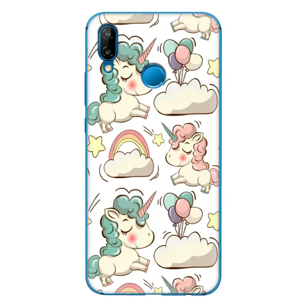 Чехол с принтом «Единорожки» для Huawei P20 Lite (2019) Чехол с принтом «Единорожки» для Huawei P20 Lite (2019)