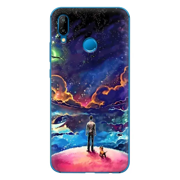 Чехол с принтом «Галактический вид» для Huawei P20 Lite (2019)