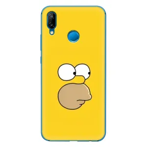 Чехол с Симпсонами для Huawei P20 Lite (2019) (VPrint) (Гомер)