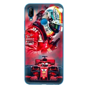 Чохли з Машинами на P20 Lite 2019 (VPrint) (Гонщик)