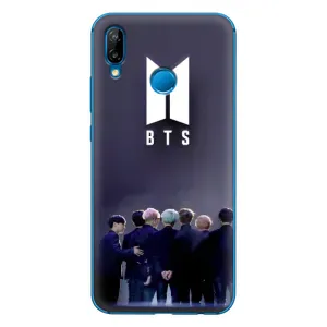 Чехлы BTS для Huawei P20 Lite (2019) (AlphaPrint) (Группа BTS)