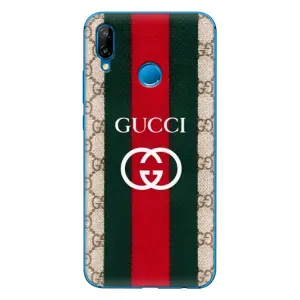 Чехлы ГУЧЧИ для П20 Лайт 2019 (AlphaPrint) (Gucci дизайн)
