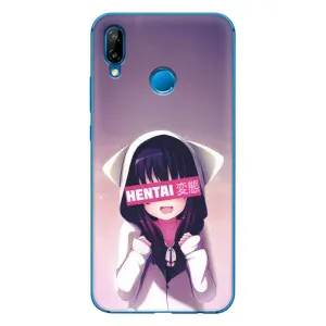 Чехлы Персонажи Аниме Наруто для Huawei P20 Lite (2019) (AlphaPrint) (Hentai chan)