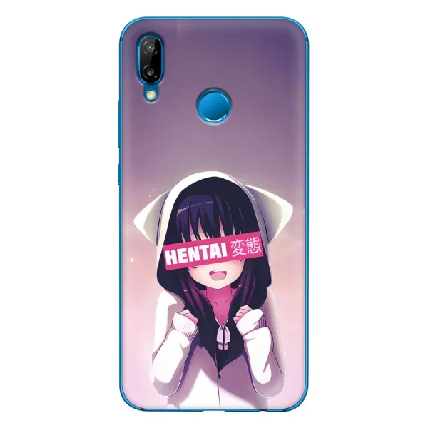 Чехол с принтом «Hentai chan» для Huawei P20 Lite (2019)