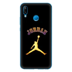 Чехлы для Huawei P20 Lite (2019) - с картинкой JORDAN (AlphaPrint) (Jordan Gold)