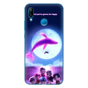 Чехлы BTS для Huawei P20 Lite (2019) (AlphaPrint) (КИТ BTS)