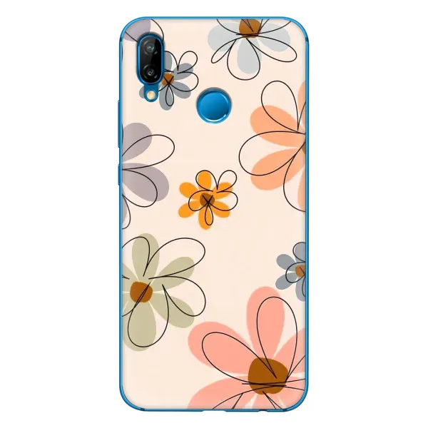 Чохол з принтом «Кольорові квіти» для Huawei P20 Lite (2019) Чохол з принтом «Кольорові квіти» для Huawei P20 Lite (2019)